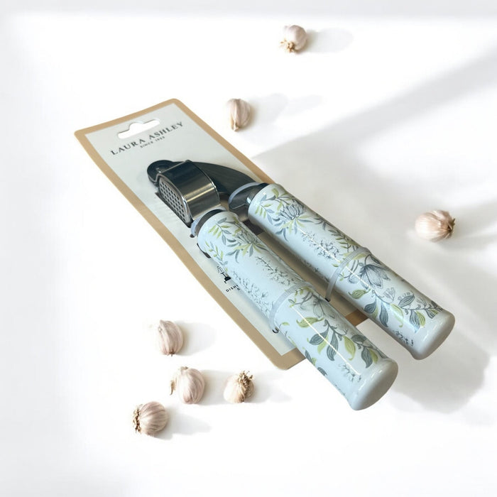 Laura Ashley Cookware Sage Parterre Garlic Press Kitchen Accessory - Cherish Home