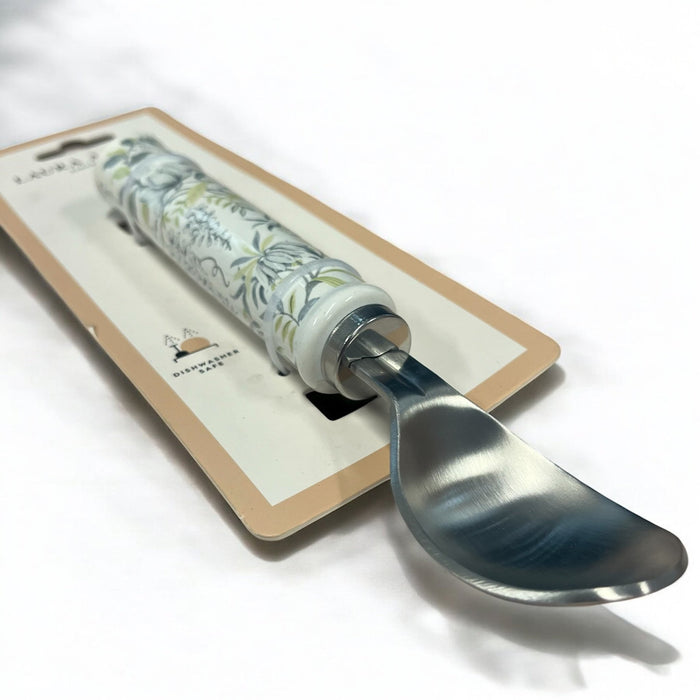Laura Ashley Cookware Sage Parterre Ice Cream Spoon Kitchen Accessory - Cherish Home