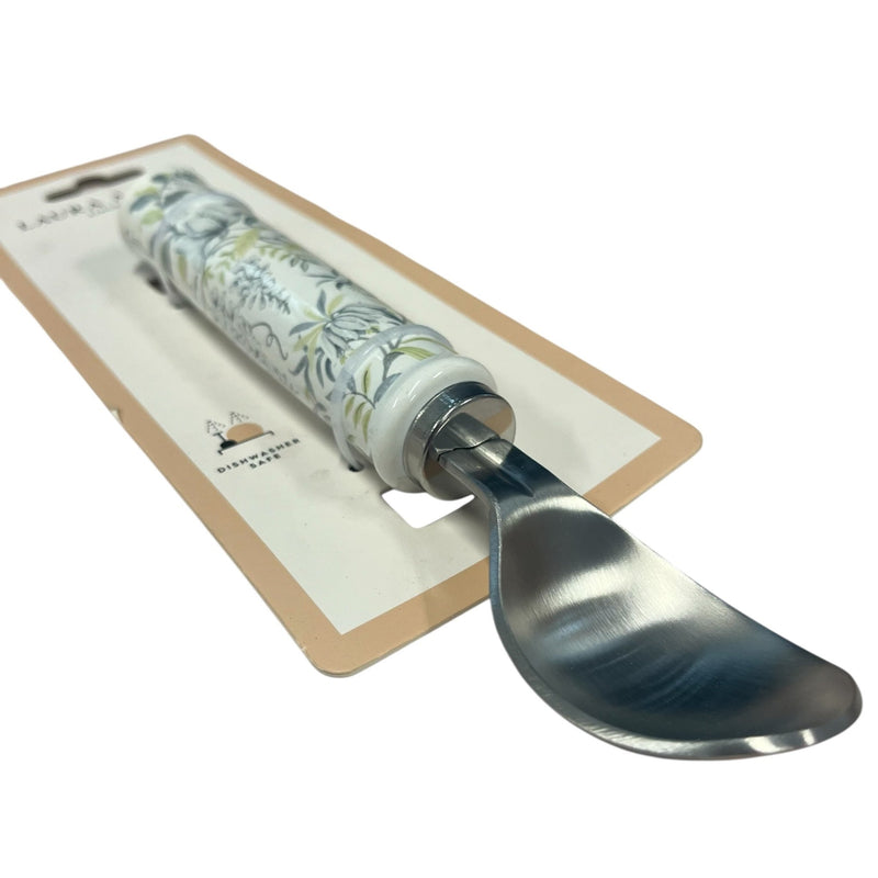 Laura Ashley Cookware Sage Parterre Ice Cream Spoon Kitchen Accessory - Cherish Home