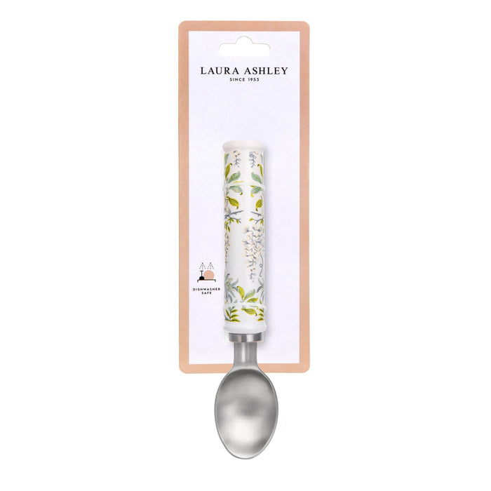 Laura Ashley Cookware Sage Parterre Ice Cream Spoon Kitchen Accessory - Cherish Home