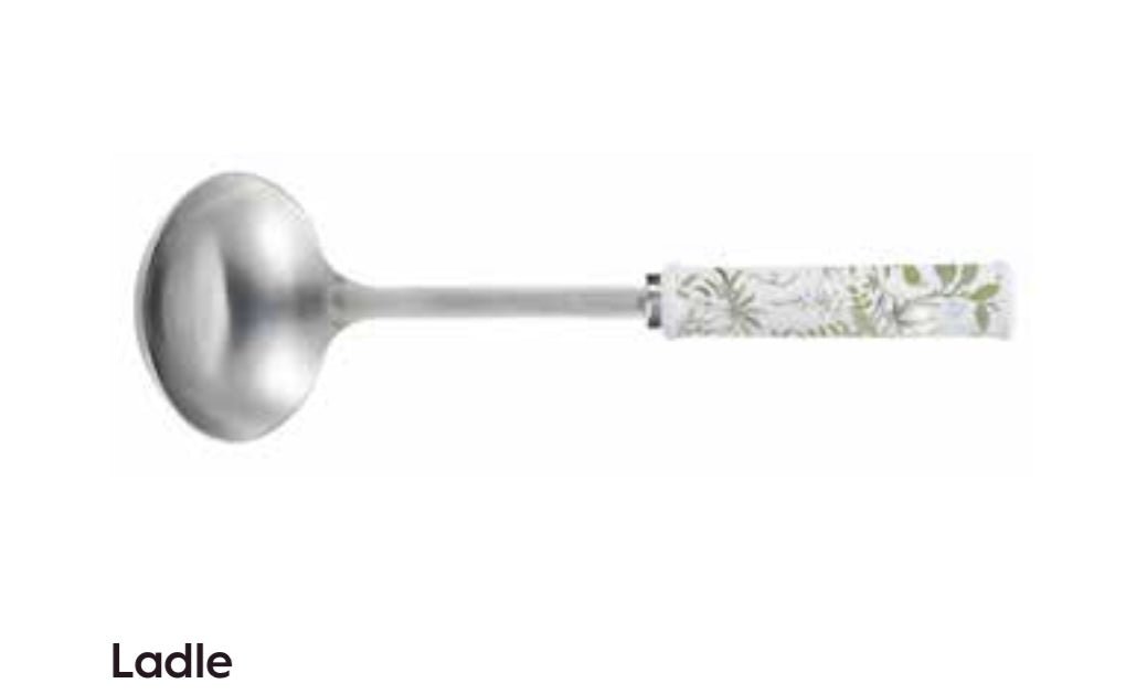 Laura Ashley Cookware Sage Parterre Set of 4 Utensil Accessories - Cherish Home