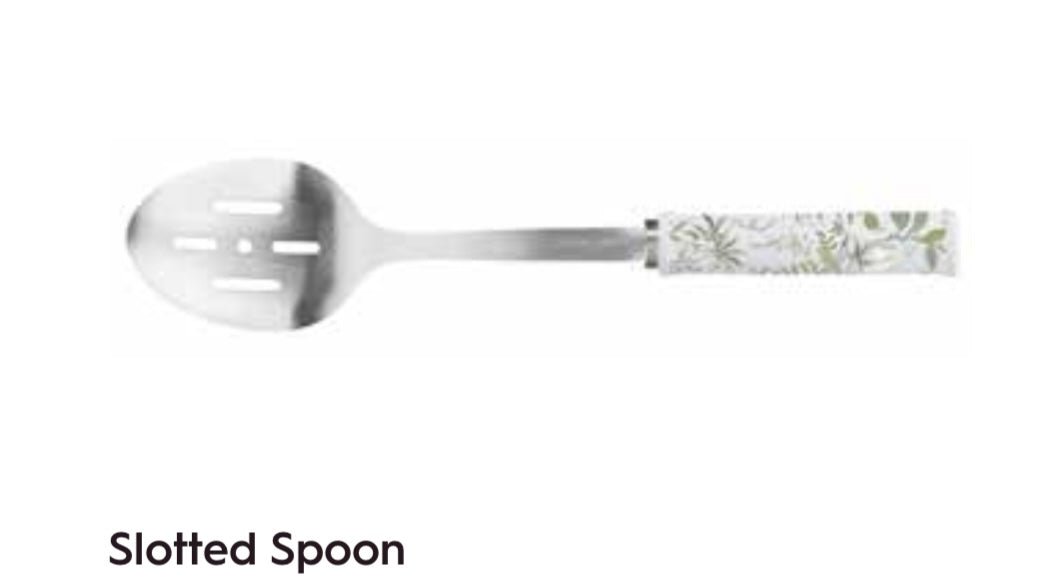 Laura Ashley Cookware Sage Parterre Set of 4 Utensil Accessories - Cherish Home