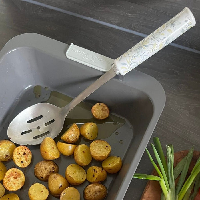 Laura Ashley Cookware Sage Parterre Set of 4 Utensil Accessories - Cherish Home