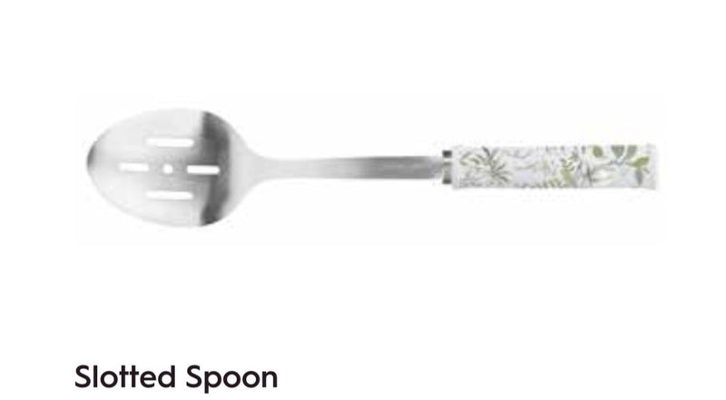 Laura Ashley Cookware Sage Parterre Set of 4 Utensil Accessories - Cherish Home