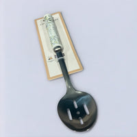 Laura Ashley Cookware Sage Parterre Slotted Spoon Utensil Kitchen Accessory - Cherish Home