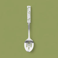 Laura Ashley Cookware Sage Parterre Slotted Spoon Utensil Kitchen Accessory - Cherish Home