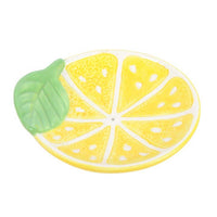 Lemon Slice Ceramic Incense Holder Plate & 2x Incense Stick Packs Bundle Gift Box - Cherish Home