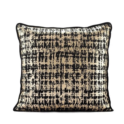 Luxury Gold Abstract Velvet Cushion Cover - 45cm Decorative Cushion cover only for Modern Home Decor - Cherish Home