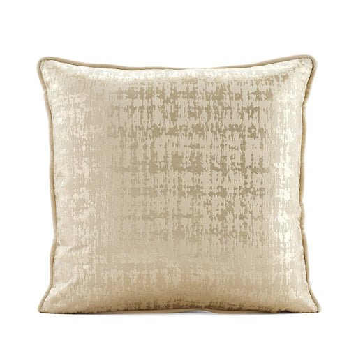 Luxury Gold Abstract Velvet Cushion Cover - 45cm Decorative Cushion cover only for Modern Home Decor - Cherish Home