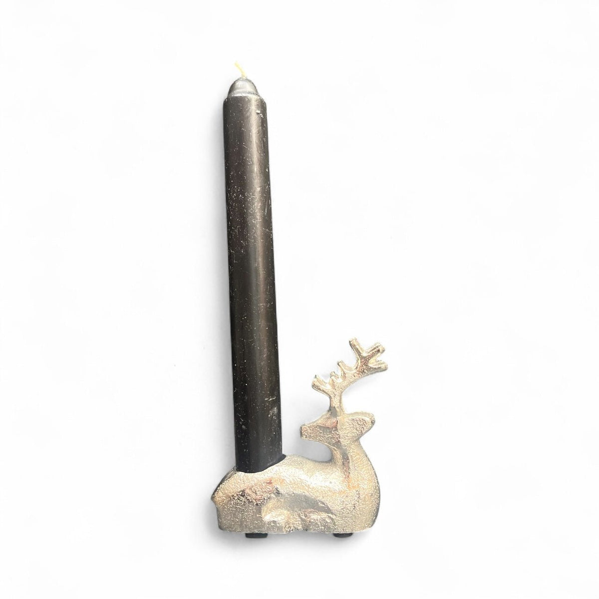 Modern Aluminum Reindeer Candle Holder - Christmas Table Decor - 8cm - Cherish Home