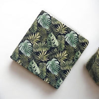 Modern Umbrella Green Leaf Ceramic Coaster Set - Cherish Home