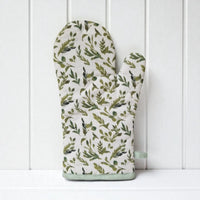 Olive Design Green & Cream Single Oven Glove - Cherish Home