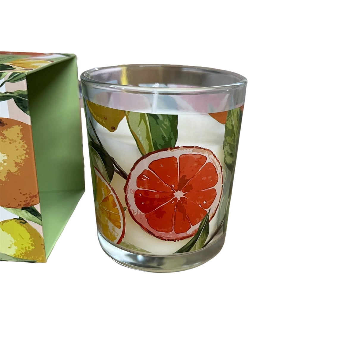 Orange Zest Scented Candle in box - Cherish Home