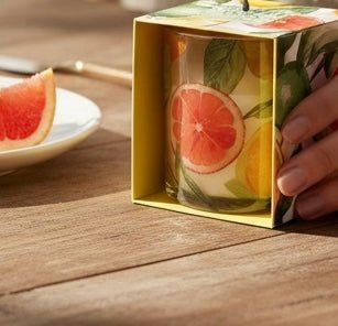 Orange Zest Scented Candle in box - Cherish Home
