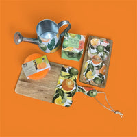 Orange Zest Summer Product Bundle Every piece features our signature Orange Zest motif - Cherish Home