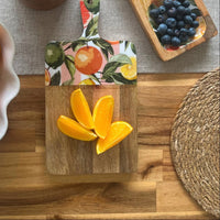 Orange Zest Summer Product Bundle Every piece features our signature Orange Zest motif - Cherish Home