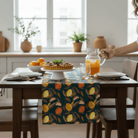 Orange Zest Table Runner (180x33cm) Tableware Table Setting - Cherish Home