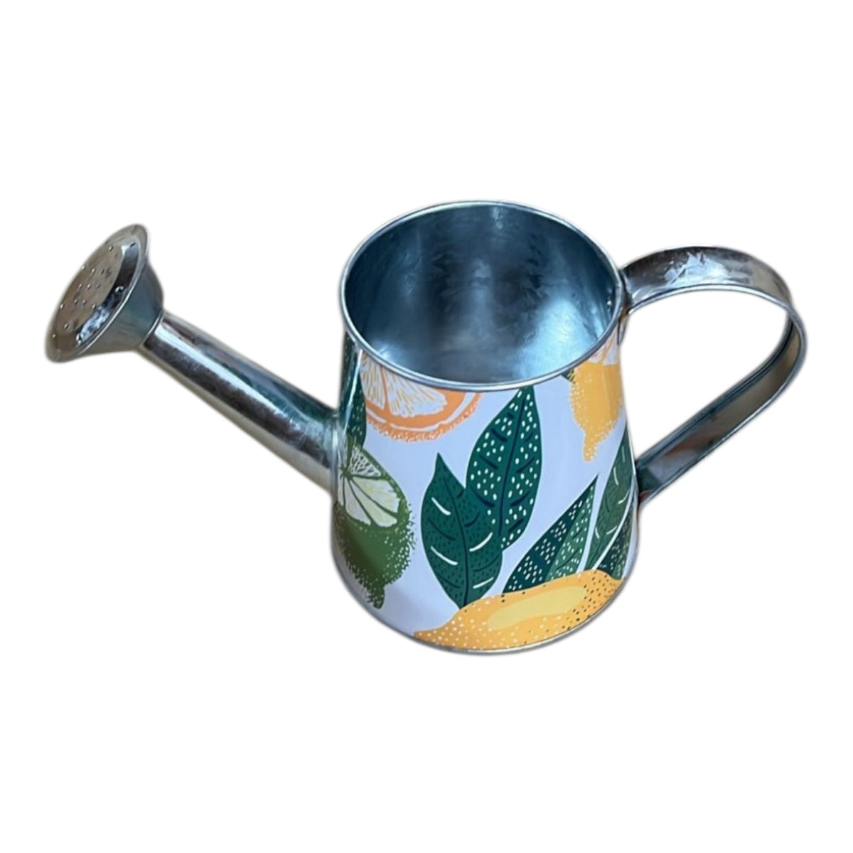 Orange Zest Watering Can Garden Accessory indoor outdoor - Cherish Home