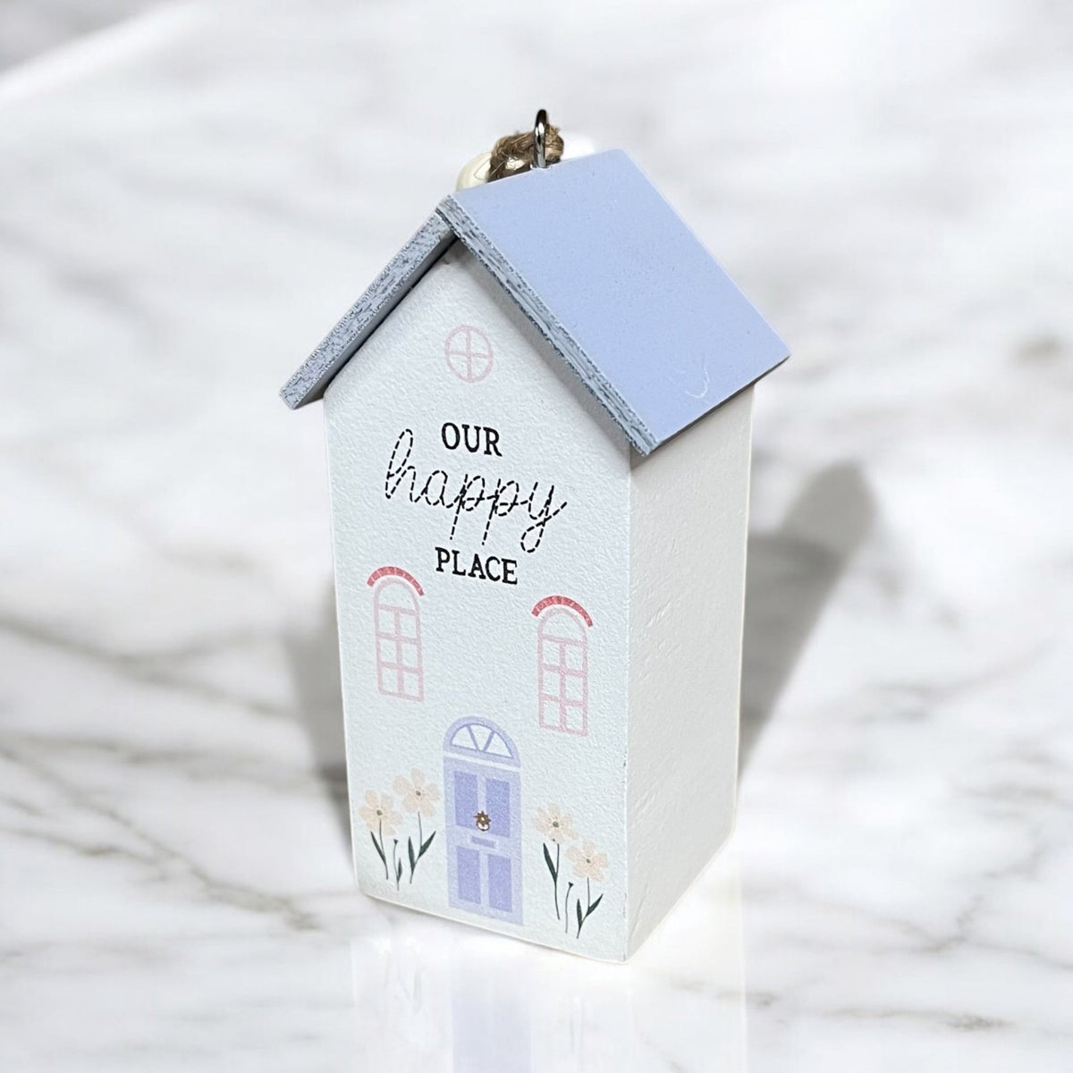 "Our Happy Place" Hanging House Decor - Home Decor - Cherish Home