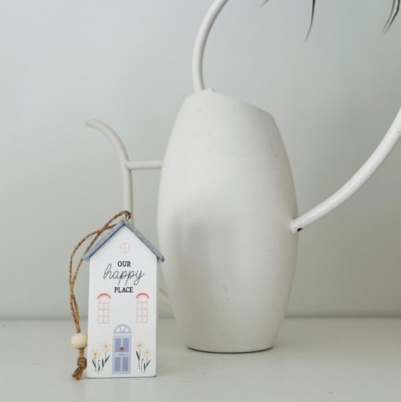 "Our Happy Place" Hanging House Decor - Home Decor - Cherish Home