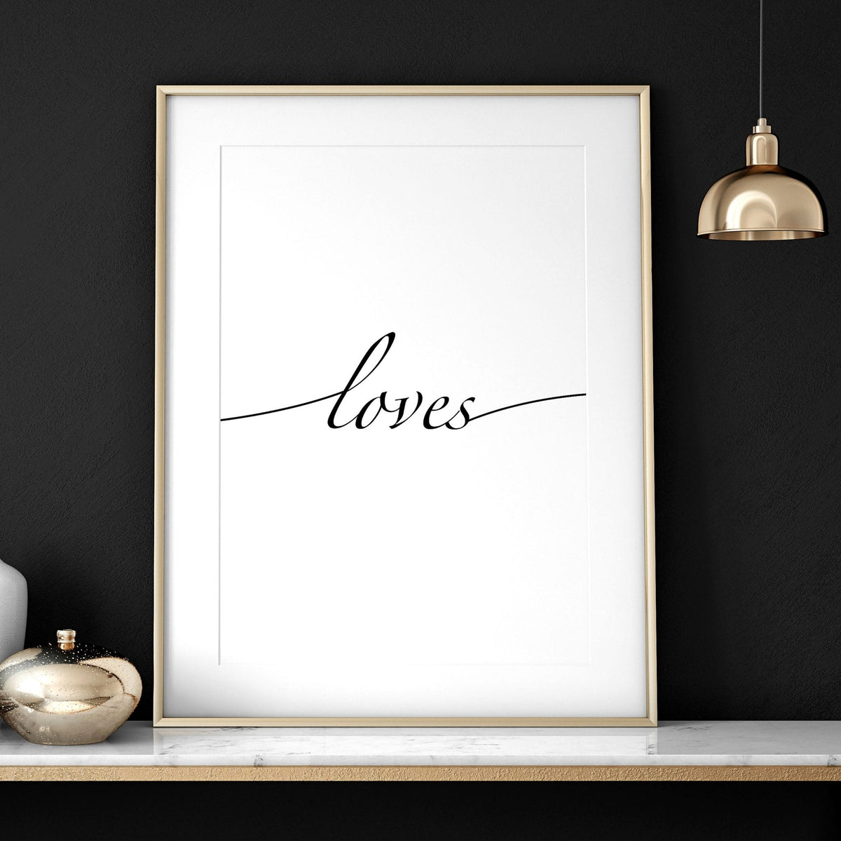 Paper Anniversary Gift - Set of 3 Bedroom Wall Art Prints | Thoughtful 1st Year Wedding Present for Couples - Cherish Home