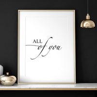 Paper Anniversary Gift - Set of 3 Bedroom Wall Art Prints | Thoughtful 1st Year Wedding Present for Couples - Cherish Home