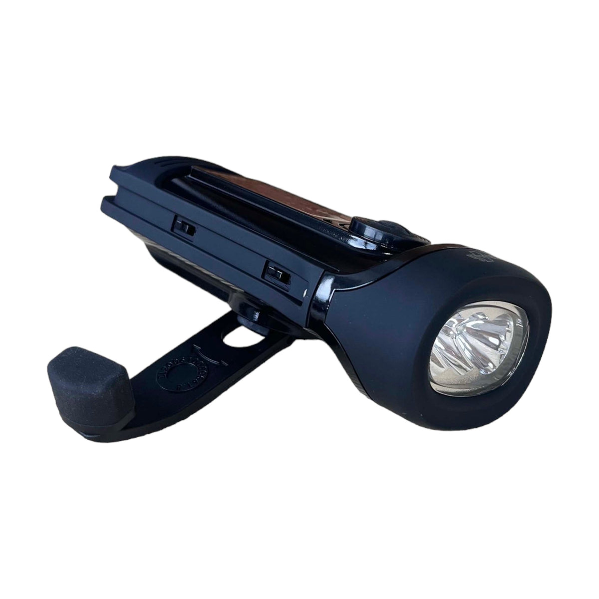 POWERplus Barracuda Waterproof Wind - Up and Solar LED Flash Light - Cherish Home