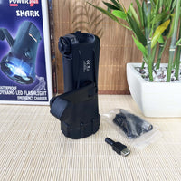 POWERplus Shark Waterproof LED Dynamo Torch & Power Bank - Cherish Home