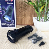 POWERplus Shark Waterproof LED Dynamo Torch & Power Bank - Cherish Home