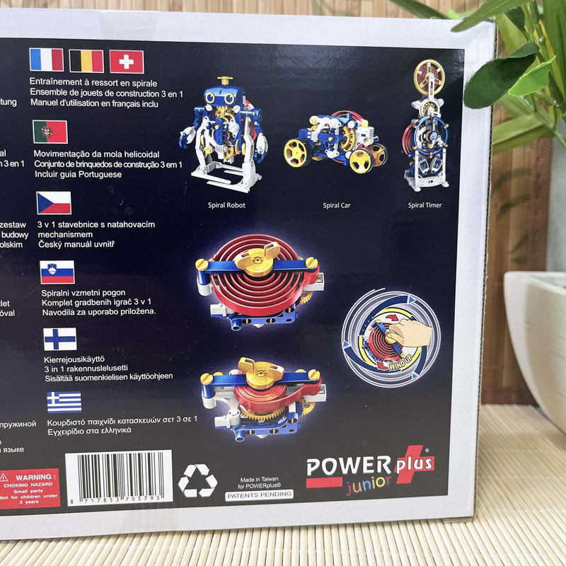 POWERplus Spiral 3 - in - 1 Toy Stem Construction Set - Cherish Home