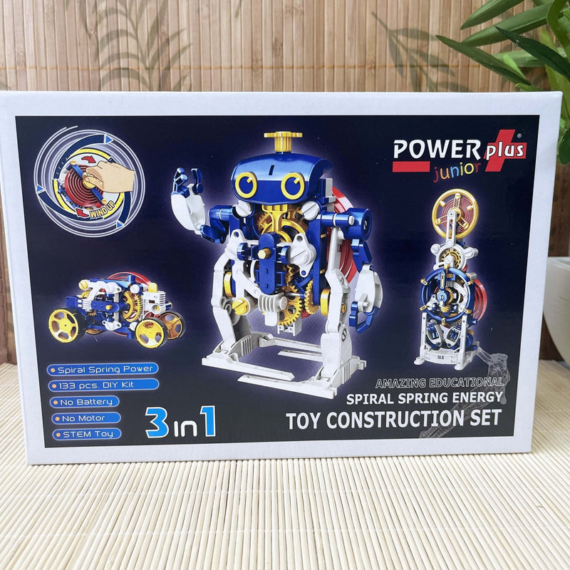 POWERplus Spiral 3 - in - 1 Toy Stem Construction Set - Cherish Home