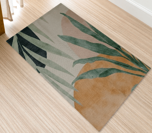 Printed Rug Sabine Eco - Friendly, Non - Slip, Soft Floor Rug for Living Room, Bedroom, Office - Cherish Home