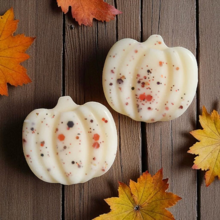 Pumpkin Shaped Wax Melts - Spiced Pumpkin Scent, Vegan Soy Wax for Autumn Decor - Cherish Home