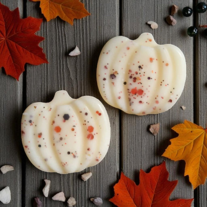 Pumpkin Shaped Wax Melts - Spiced Pumpkin Scent, Vegan Soy Wax for Autumn Decor - Cherish Home