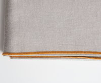 Pure Organic Cotton Tablecloth - GOTS Certified, Sustainable & Chemical - Free, Wrinkle Resistant - Cherish Home