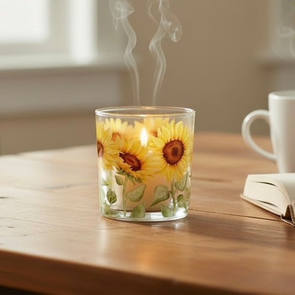 Radiant Sunflower 8cm Tea Light Holder - Cherish Home