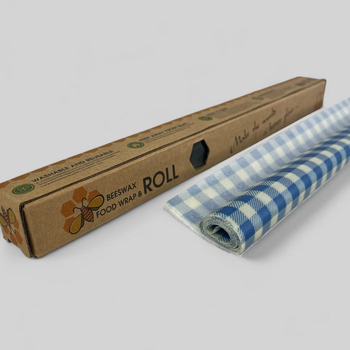Reusable Natural Beeswax Sandwich Wrap Rolled Set