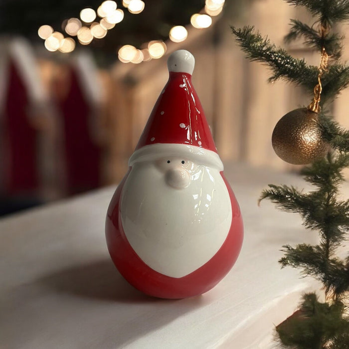 Round Santa Ornament - Cherish Home