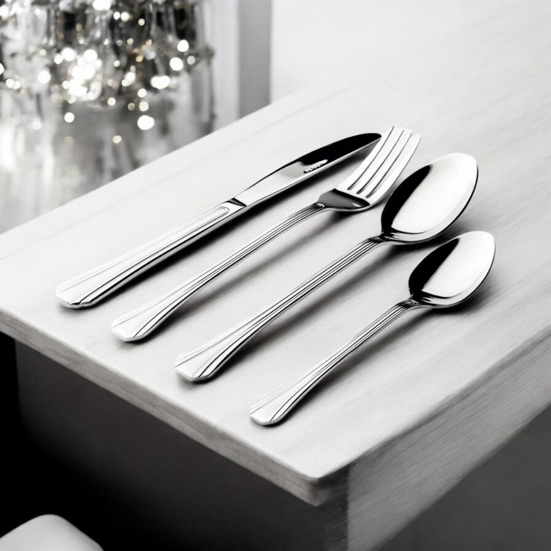 Sabichi Stainless Steel Classy Design 16 Piece Cutlery Set - Cherish Home