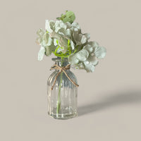 Serenity Small Eucalyptus & Hydrangea Vase - Cherish Home