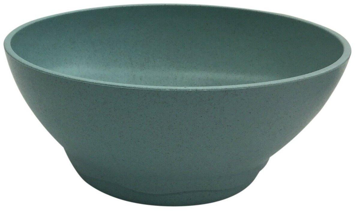 Set of 4 Blue Eco Friendly Wheat Fiber Cereal Bowls 500ml Soup Bowls - Cherish Home