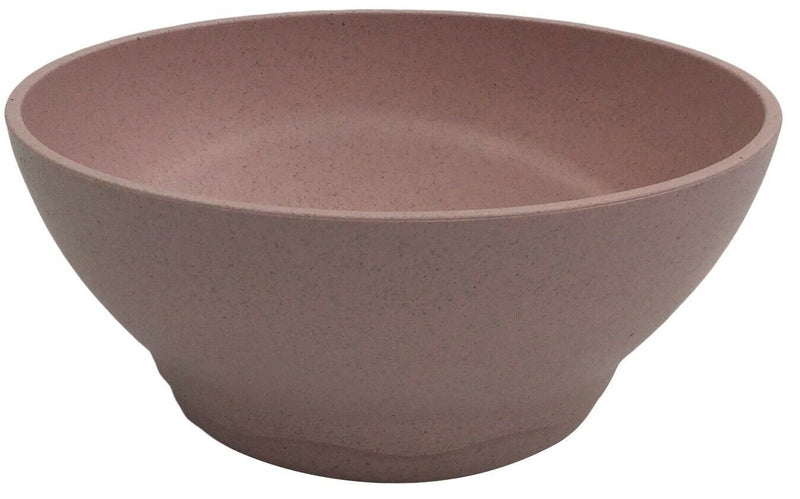 Set of 4 Pink Eco Friendly Wheat Fiber Cereal Bowls 500ml Soup Bowls - Cherish Home