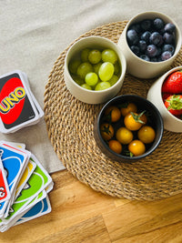 Set of 4 Tapas Bowls, ceramic small serving dishes for Dips, Olives & Appetisers - Cherish Home