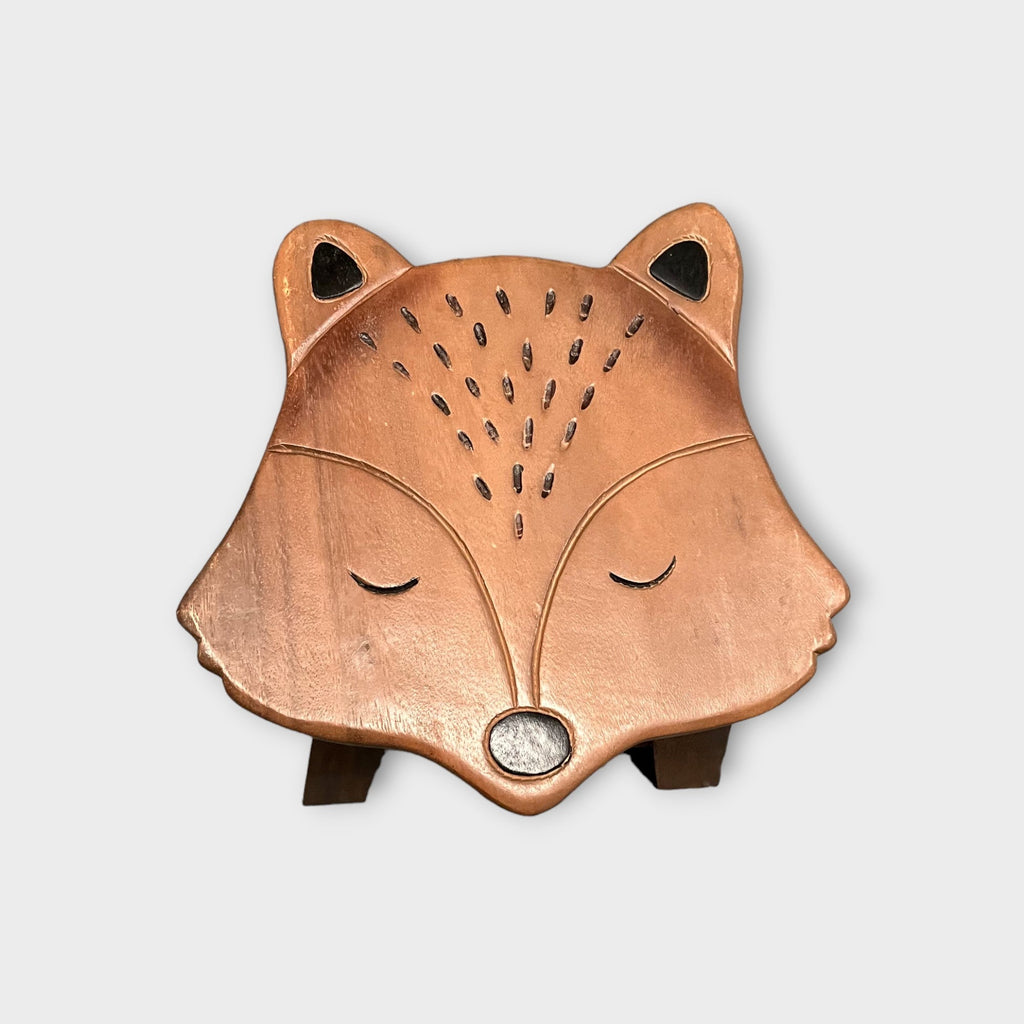 Sleepy Fox Stool for Childrens Nursery or Playroom – Cherish Home