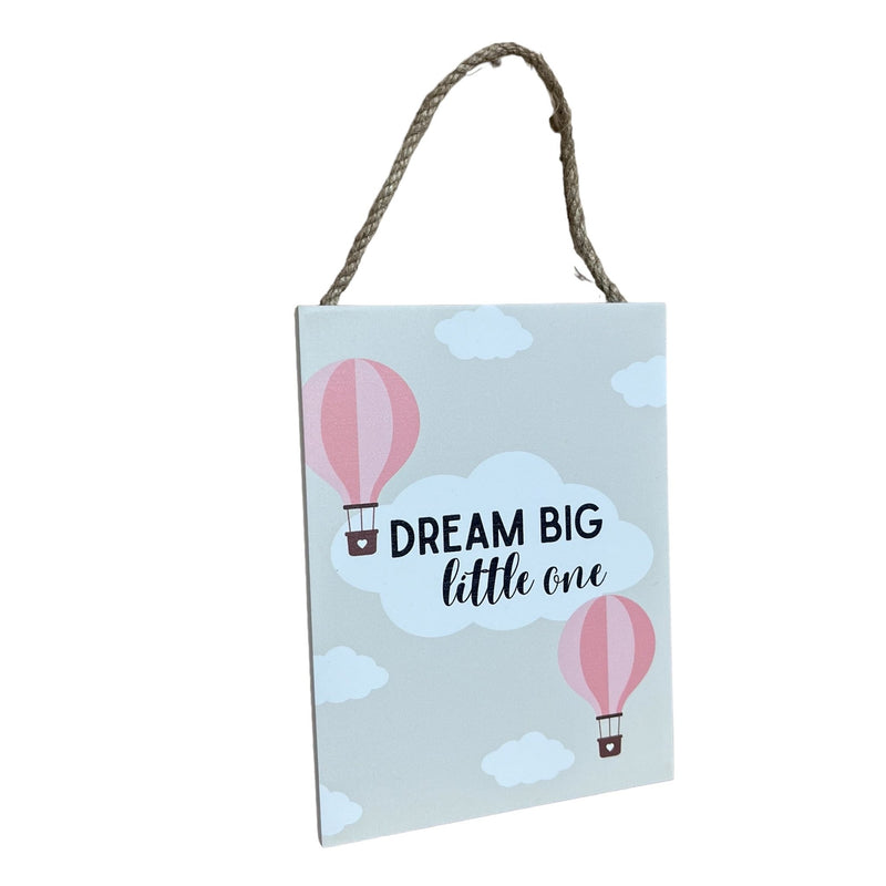 Small Dream Big Balloon Sign - Cherish Home