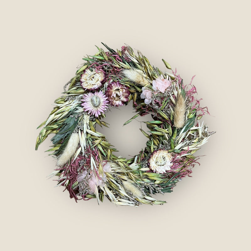 Small Dried Flowers Scented Floral Wreath - Cherish Home