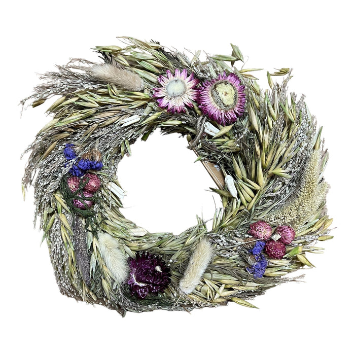 Small Dried Flowers Scented Floral Wreath - Cherish Home