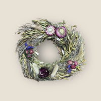 Small Dried Flowers Scented Floral Wreath - Cherish Home