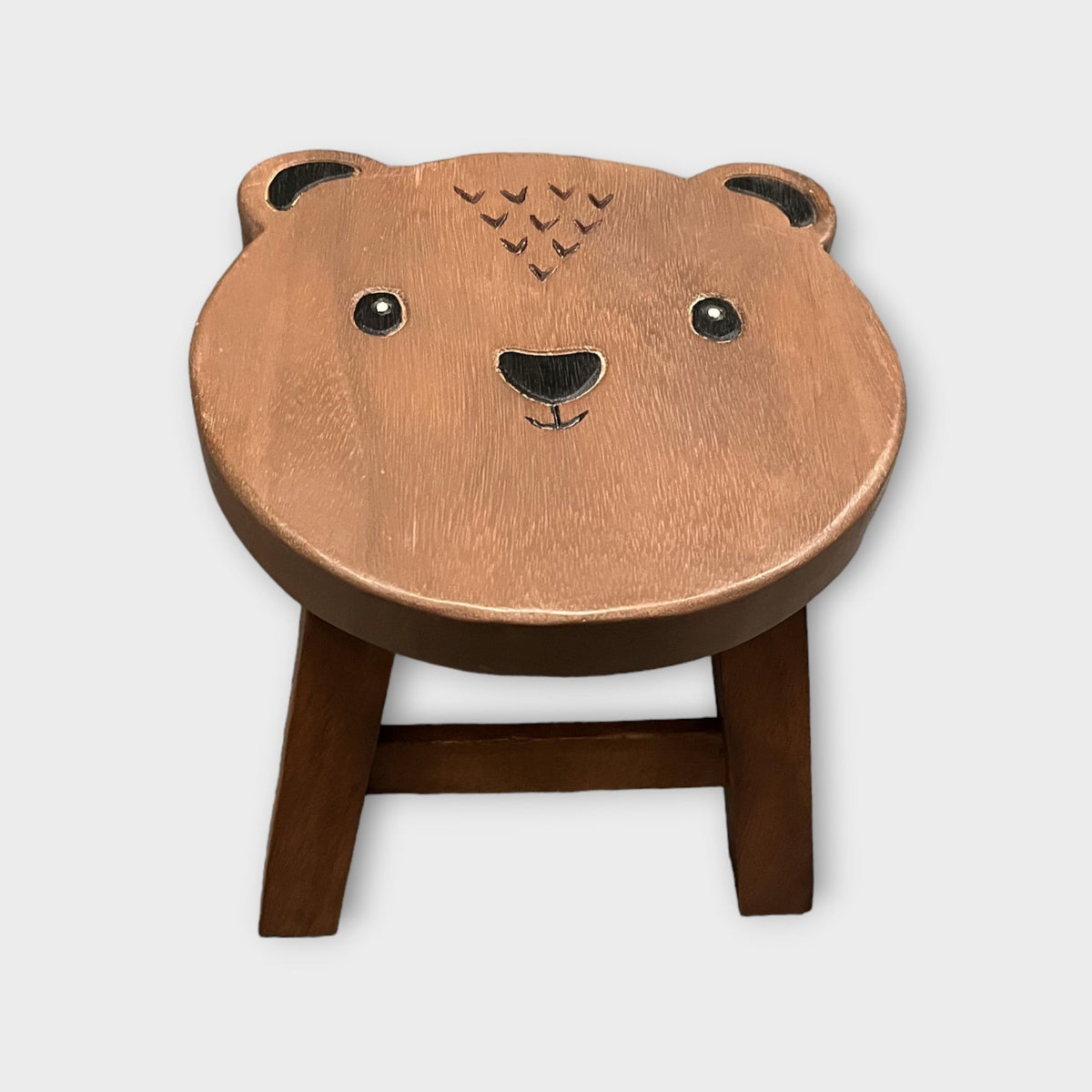 Smiley Bear Stool for Childrens Nursery or Playroom - Cherish Home