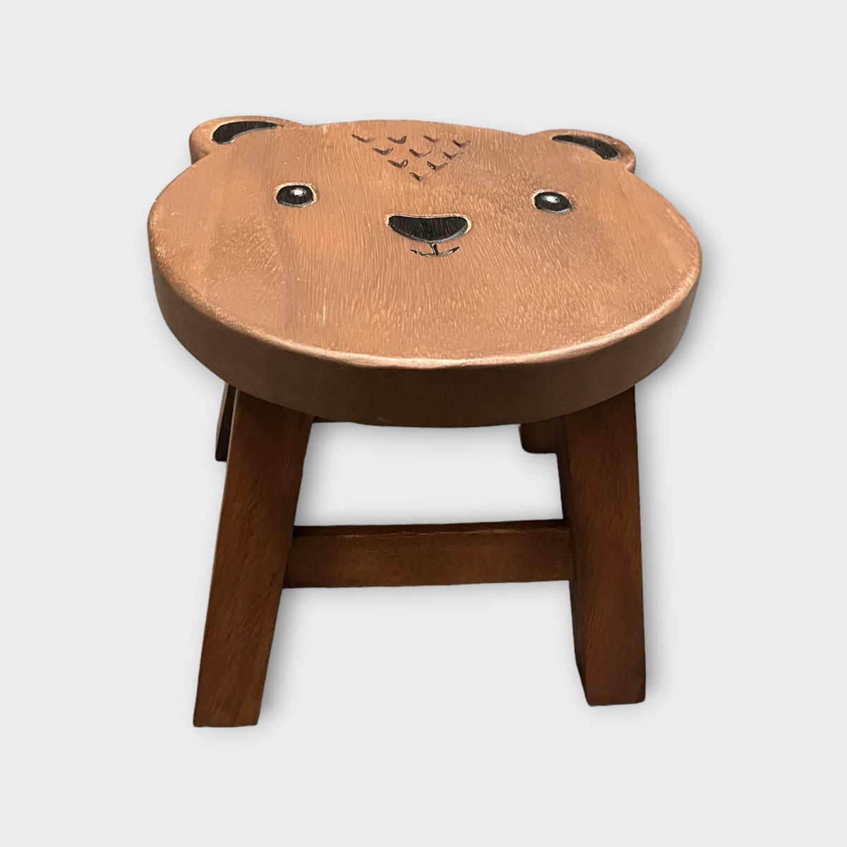 Smiley Bear Stool for Childrens Nursery or Playroom - Cherish Home